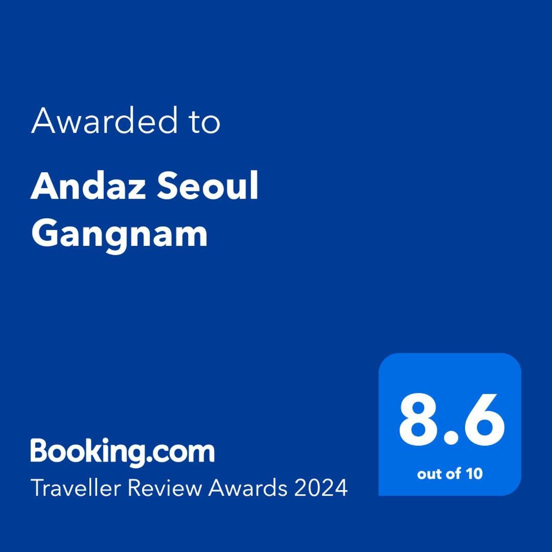 Andaz Seoul Gangnam Hotel Bagian luar foto